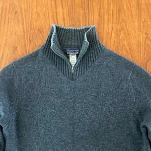 Men’s Patagonia Cashmere 1/4 Zip Sweater